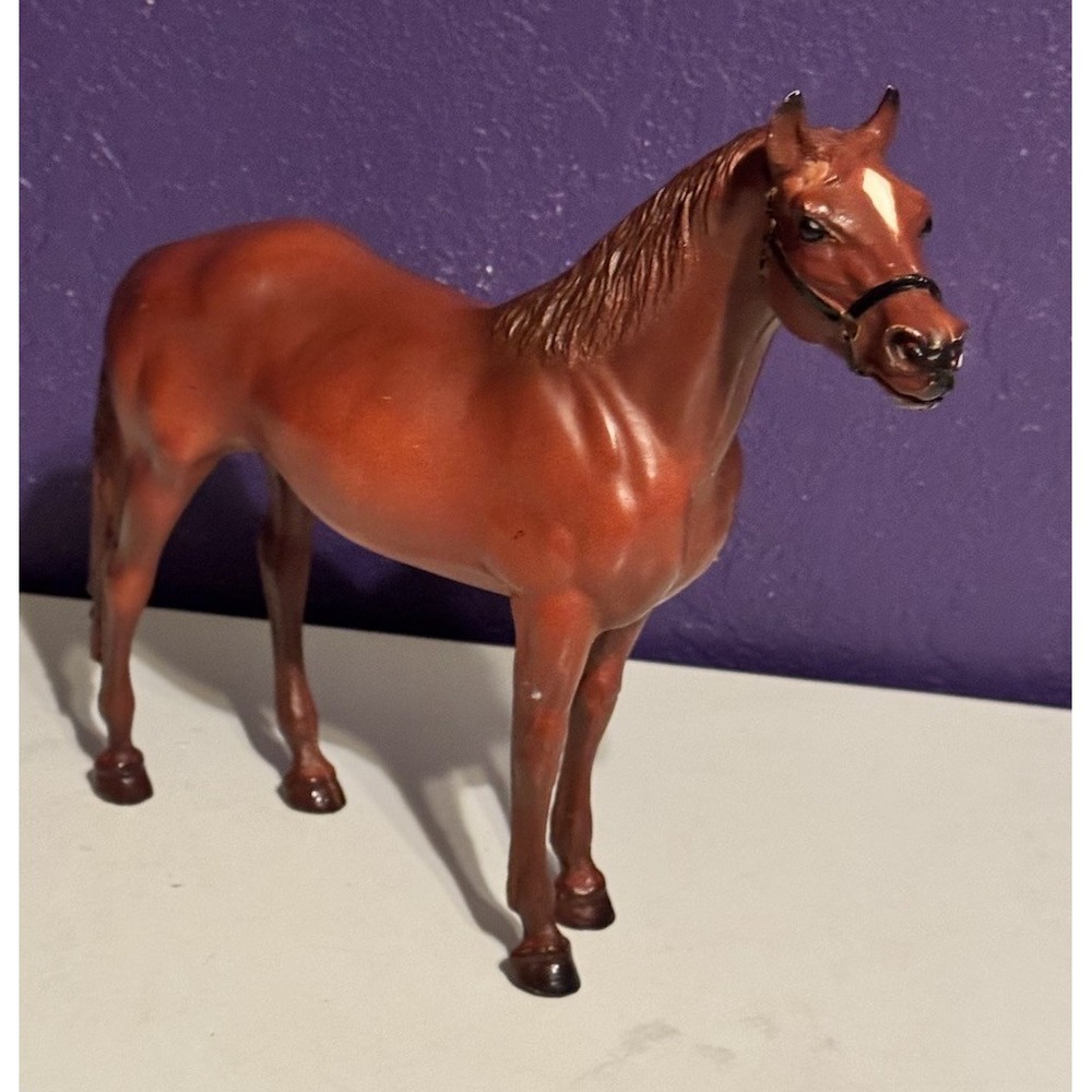 Vintage Breyer Man O' War Race Horse Red Chestnut Rare